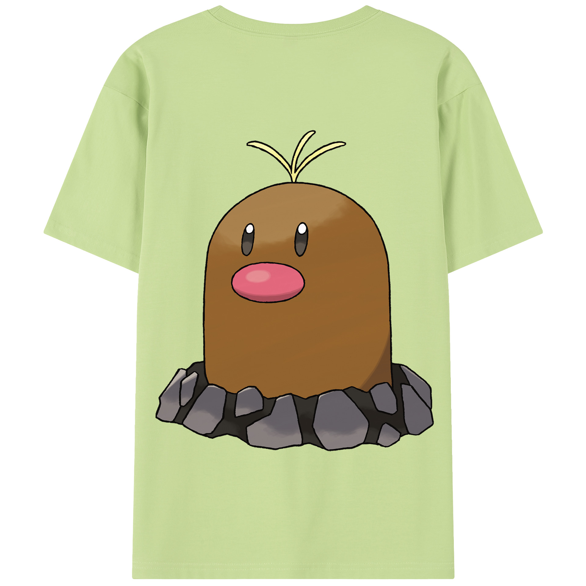 （画像用） ポケットモンスター Pokémon 綿100％半袖Tシャツ（背面プリント）